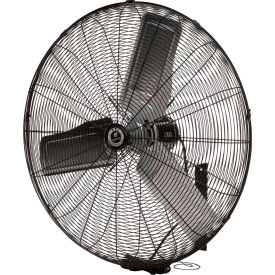 Tpi Industrial CACU24W TPI 24" Wall Mount Fan, 3 Speed, 3400 CFM, 120V, 1/4 HP, Single Phase image.