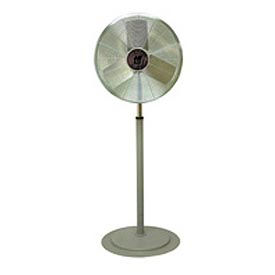 Tpi Industrial CACU24P TPI 24" Pedestal Fan, 3,400 CFM, 1/4 HP, 1 Phase image.