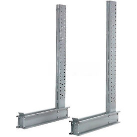 Global Industrial 795828 Global Industrial™ Single Sided Cantilever Upright, 64"Dx192"H, 3000-5000 Series, Sold Per Each image.