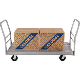Global Industrial 242099 Global Industrial™ Additional Handle for 60 x 30 Structural Foam Plastic Deck Platform Trucks  image.