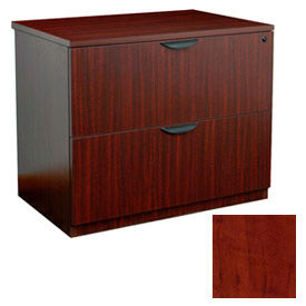 Regency Seating LPLF3624CH Regency 2 Drawer Lateral File in Cherry - Manager Series image.