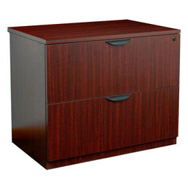 Regency Seating LPLF3624MH Regency 2 Drawer Lateral File in Mahogany - Manager Series image.