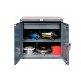 Strong Hold Products 33-201-1DB Strong Hold® Heavy Duty Counter Height Cabinet 33-201-1DB - With Drawer 36x20x36 image.