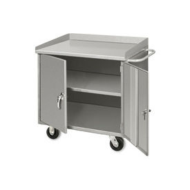 Global Industrial 253753 Global Industrial™ Mobile Service Cabinet Bench, 48"W x 26"D image.
