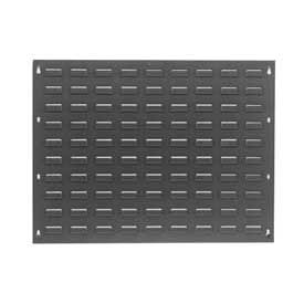Global Industrial 239956 Global Industrial™ Louvered Gray Wall Panel Without Bins, 27" x 21" image.
