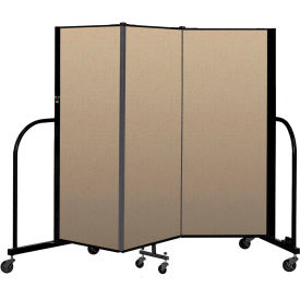 Screenflex Portable Room Divider 3 Panel, 5'H x 5'9 Screenflex Portable Room Divider 3 Panel, 5'H x 5'9
