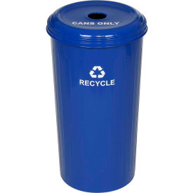 Witt Industries Recycling Can, 20 Gallon, Blue