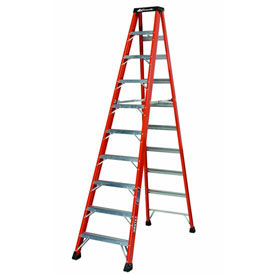 Louisville Ladder1 FS1410HD Louisville 10 Fiberglass Step Ladder - 375 lb Cap. - FS1410HD image.