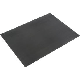 Durable Corp. 745C24BK Durable Corporation Corrugated Rubber Runner 1/8" Thick 2 x Up to 150 Black image.