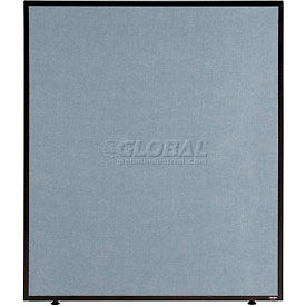 Global Industrial 240224BL Interion® Office Partition Panel, 36-1/4"W x 42"H, Blue image.