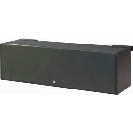 Global Industrial 240276 Interion® 36" Overhead Cabinet In Black image.