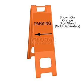 Plasticade Products K1099-OBEG Engineer Grade Legend-Parking With Right Arrow For Narrowcade And Minicade image.