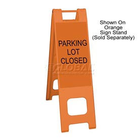 Plasticade Products K1102-OBEG Engineer Grade Legend-Parking Lot Closed For Narrowcade And Minicade image.