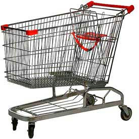 Good L Corporation 40W Good L Corp.® 40W Steel Shopping Cart 11 Cu. Ft. Capacity image.