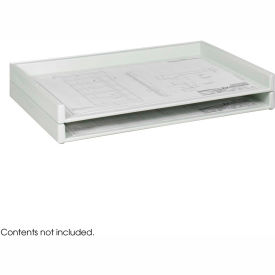 Safco Products 4897 Blueprint Stack Tray 39"W X 26"D X 3"H (Qty. 2) image.