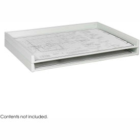 Safco Products 4899 Giant Stack Tray 45-1/4"W X 34"D X 3"H (Qty. 2) image.