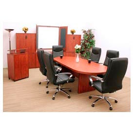 Conference Table - Racetrack 120 x 47 - Cherry - Legacy Series view 2