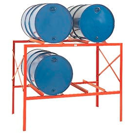 Modern Equipment (MECO) DR4 Drum Storage Rack - 4 Drum Storage - DR4 image.