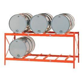Modern Equipment (MECO) DR6-2H Drum Storage Rack - 6 Drum Storage - DR6-2H image.