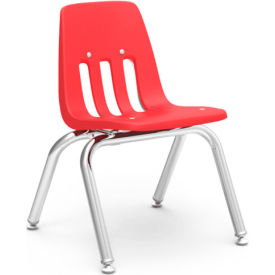 Virco Inc 90279C70 Virco® 9012 Classic Series™ Classroom Chair - Red Vented Back image.