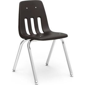 Virco Inc 90879C59 Virco® 9018 Classic Series™ Classroom Chair - Black Vented Back image.