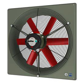 Vostermans Ventilation Inc. V6D63A2M11100 Multifan Panel Agricultural Fan 24" Diameter Three Phase 240/460v With Grill image.