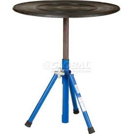 Vestil Manufacturing TT-N-30-PED Manual 30" Diameter Pedestal Turntable TT-N-30-PED 20-3/4" to 31-3/4"H 300 Lb. image.