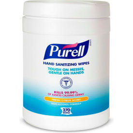 PURELL Hand Sanitizing Wipes - 6 Canisters/Case - 9113-06