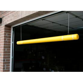 Innoplast, Inc CB-104-YW 104" Clearance Bar - Yellow Bar/White Tapes image.