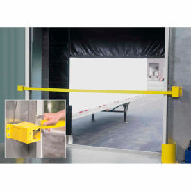 Retractable Dock Door Safety Strap with Sensor Retractable Dock Door Safety Strap with Sensor