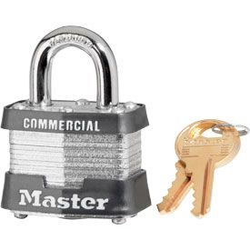Master Lock Company 652982-5KA-A1421 Master Lock® No. 5KA Keyed Padlock - 1" Shackle - Keyed Alike image.