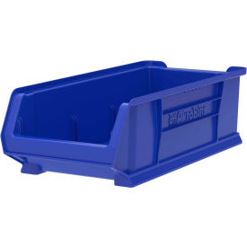 Akro-Mils 30286BLUE Akro-Mils® Super-Size AkroBin® Plastic Stacking Bin, 11"W x 23-7/8"D x 7"H, Blue image.