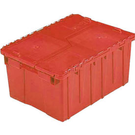 Lewis Bins FP06-RD ORBIS Flipak® Distribution Container FP06 - 15-3/16 x 10-7/8 x 9-11/16 Red image.