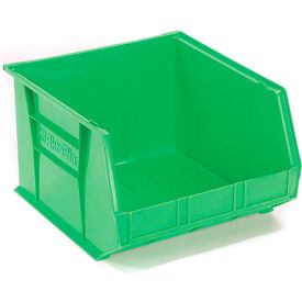 Akro-Mils 30270GREEN Akro-Mils® AkroBin® Plastic Stack & Hang Bin, 16-1/2"W x 18"D x 11"H, Green image.