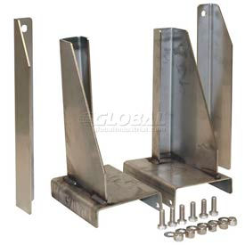Buyers Products Co. 5534020 Wall Extension Bracket Kit for Stainless Steel Pickup Truck Dump Inserts - 5534020 image.