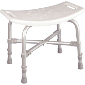 Drive Medical 12022KD-1 Bariatric Heavy Duty Bath Bench Without Back, Knock Down