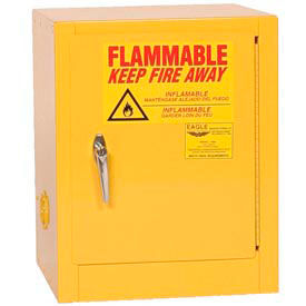 Justrite Safety Group 1904X Eagle Countertop Flammable Cabinet - Manual Close Door 4 Gallon  image.
