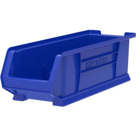 Akro-Mils 30284BLUE Akro-Mils® Super-Size AkroBin® Plastic Stacking Bin, 8-1/4"W x 23-7/8"D x 7"H, Blue image.