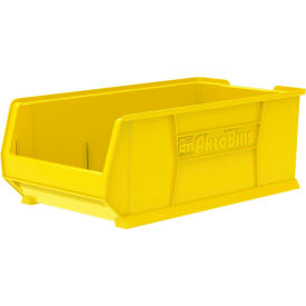 Akro-Mils® Super-Size AkroBin® Plastic Stacking Bin 16-1/2"W x 29-7/8"D x 11"H Yellow 