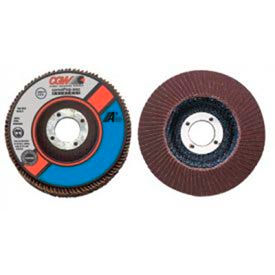 CGW Camel Grinding Wheels Inc. 39426 CGW Abrasives 39426 Abrasive Flap Disc 4-1/2" x 7/8" 120 Grit Aluminum Oxide image.