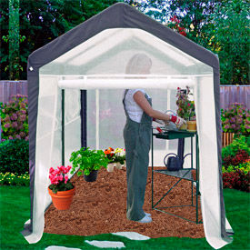 Jewett Cameron Companies IS70608 Spring Gardener Greenhouse Gable 6 x 8 x 7 image.