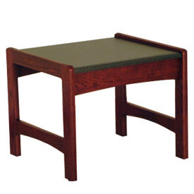 Wooden Mallet DT1-BGMH Wooden Mallet End Table - 21-1/2" x 20" -  Mahogany image.