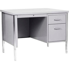 Desks Steel Desks Sandusky Steel Desk With Center Drawer