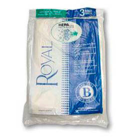 Royal Appliance Mfg Co. AR10110 Royal Appliance Commercial Type B, HEPA-Media Disposable Bags - 2 per Pack image.
