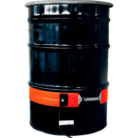 Briskheat Corporation DHCS25 BriskHeat® Silicone Rubber Drum Heater For 55 Gallon Steel Drum, 50-425°F, 240V image.