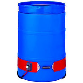 BriskHeat Silicone Rubber Drum Heater For 55 Gallon Plastic Drum, 50-160 F, 240V