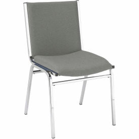 Kfi 420CH-1501 GREY FABRIC KFI Stack Chair - Armless - Fabric - 2" thick Seat Gray Fabric image.