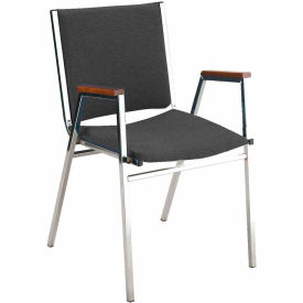 KFI Stack Chair With Arms - Vinyl -2 KFI Stack Chair With Arms - Vinyl -2