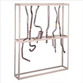 Global Industrial 796691 Global Industrial™ Hanging Tailpipe Rack 48"W x 18"D x 120"H image.