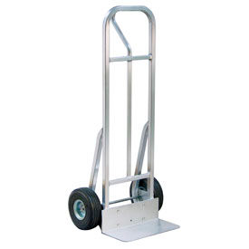 New Age Industrial Corp. HT18F10 New Age HT18F10 Aluminum Hand Truck Flat-Free Wheels 750 Lb. Capacity image.